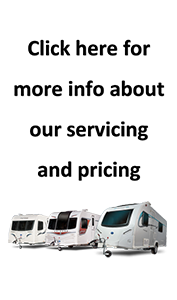 information on caravan and motorhome servicing button